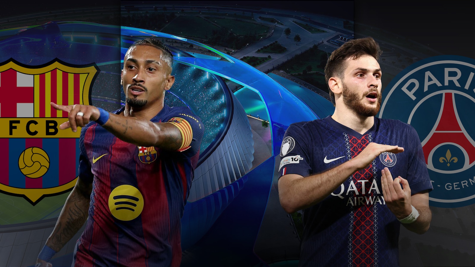 CL-studion: Barcelona - PSG