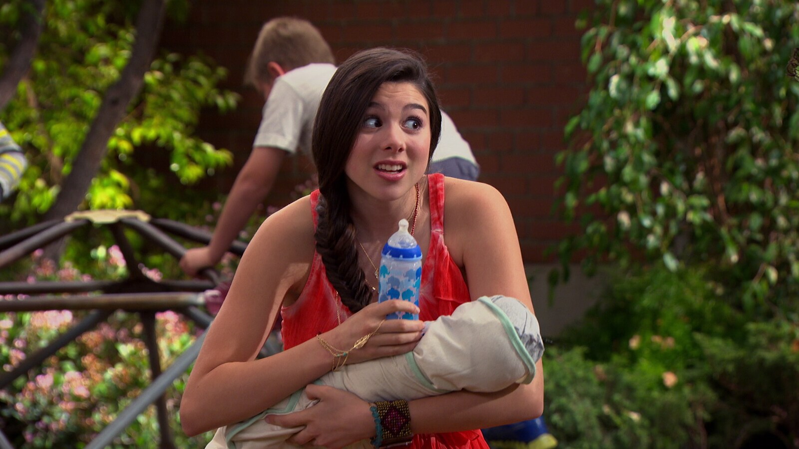 Fire Superhelter Og En Baby