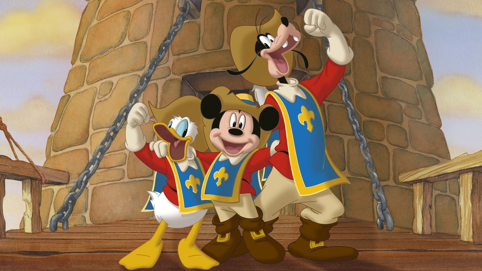 Mickey, Anders, Fedtmule: De Tre Musketerer