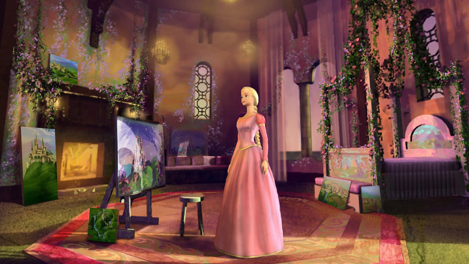 Barbie som Rapunzel