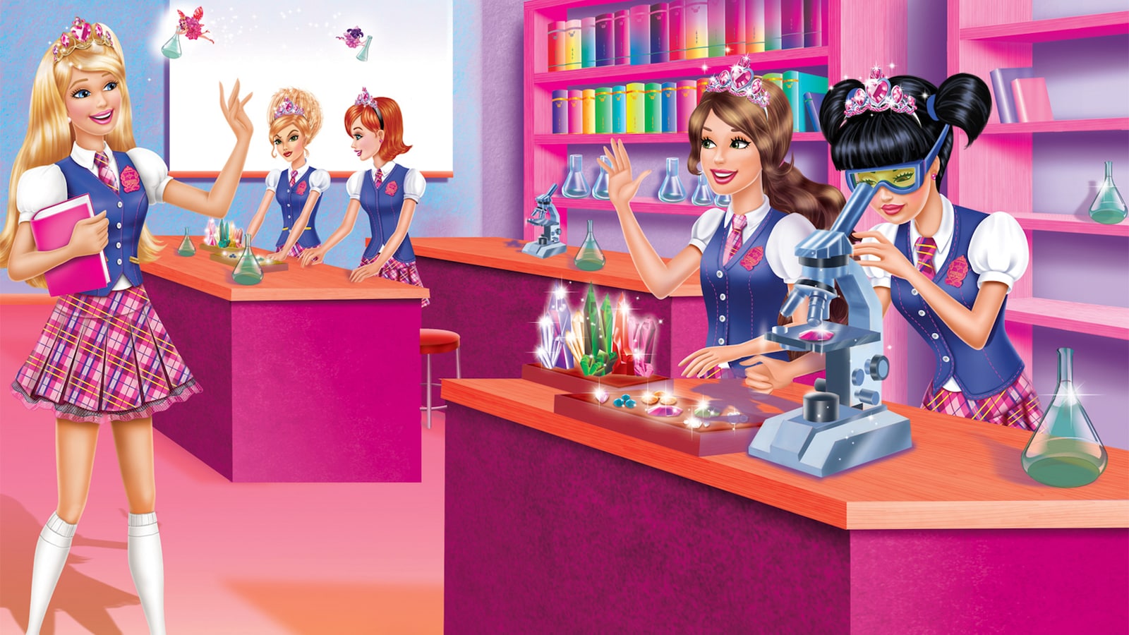 Barbie: Prinsessakademin