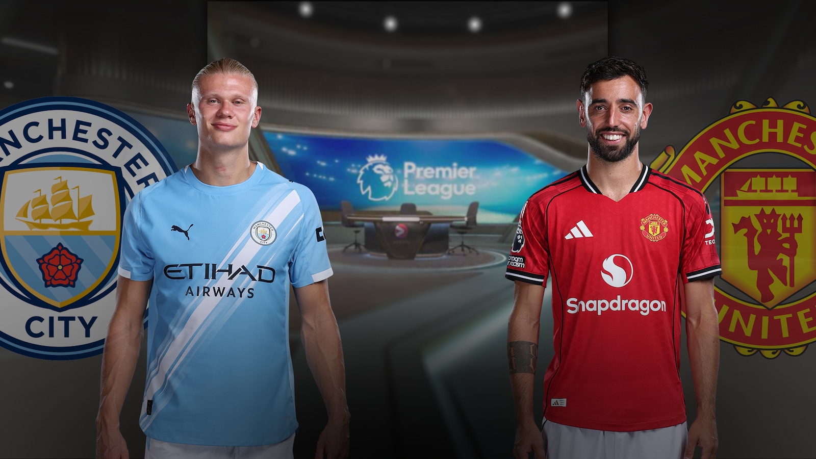 PL-studion: Man City - Man United