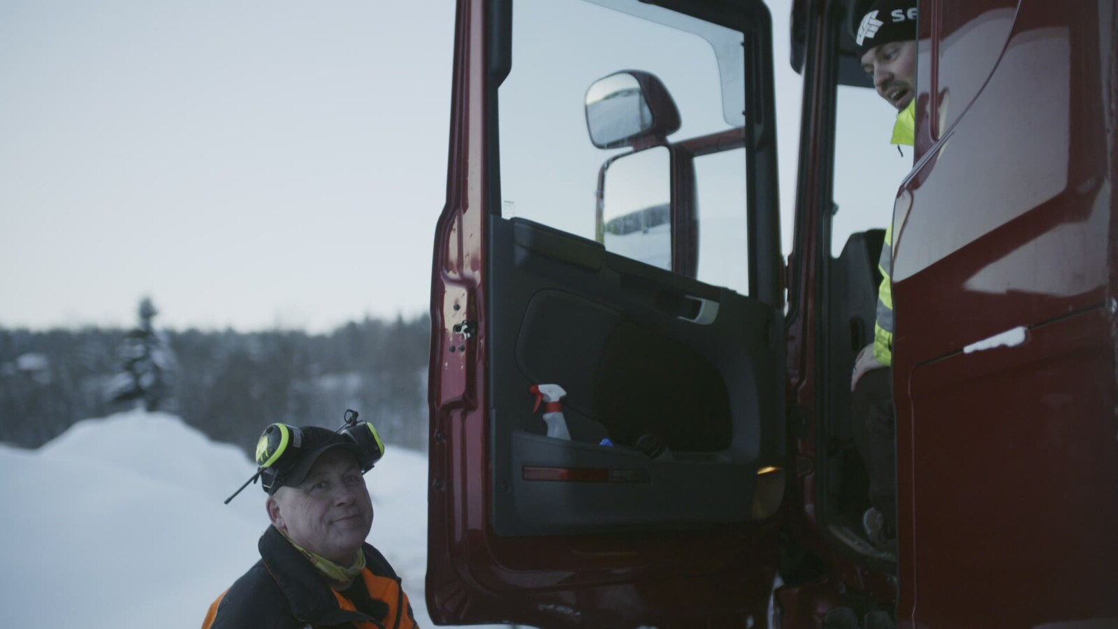 På glattisen