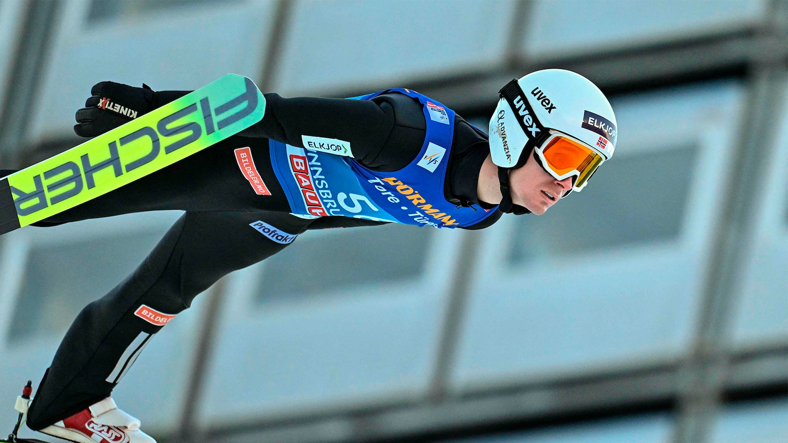 Hopp (M, lag) Skiflygning