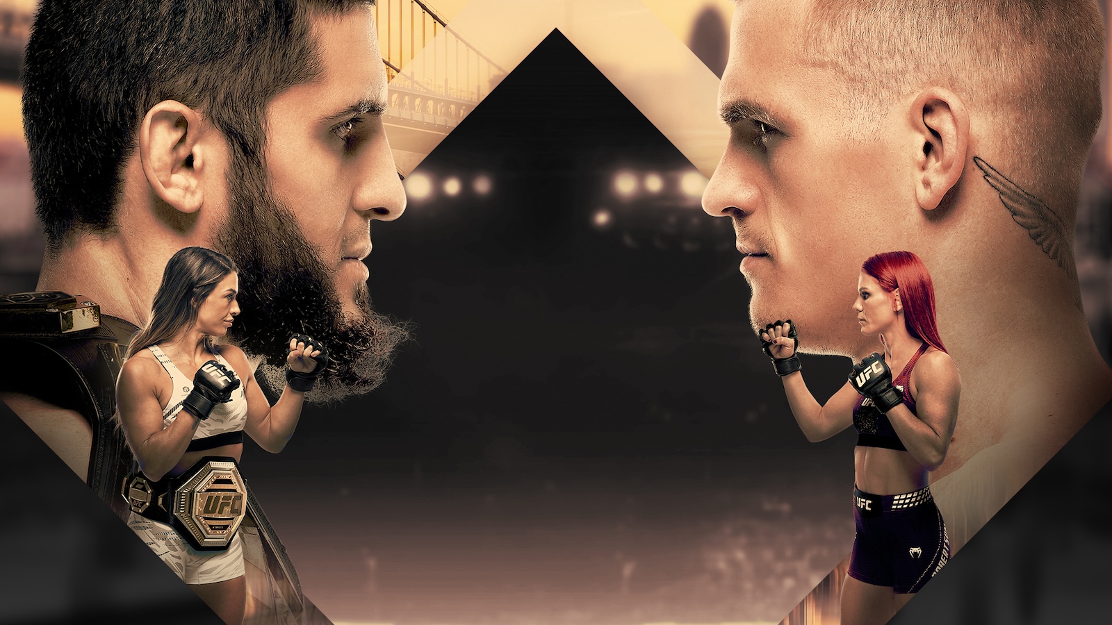 Makhachev vs Machado Garry