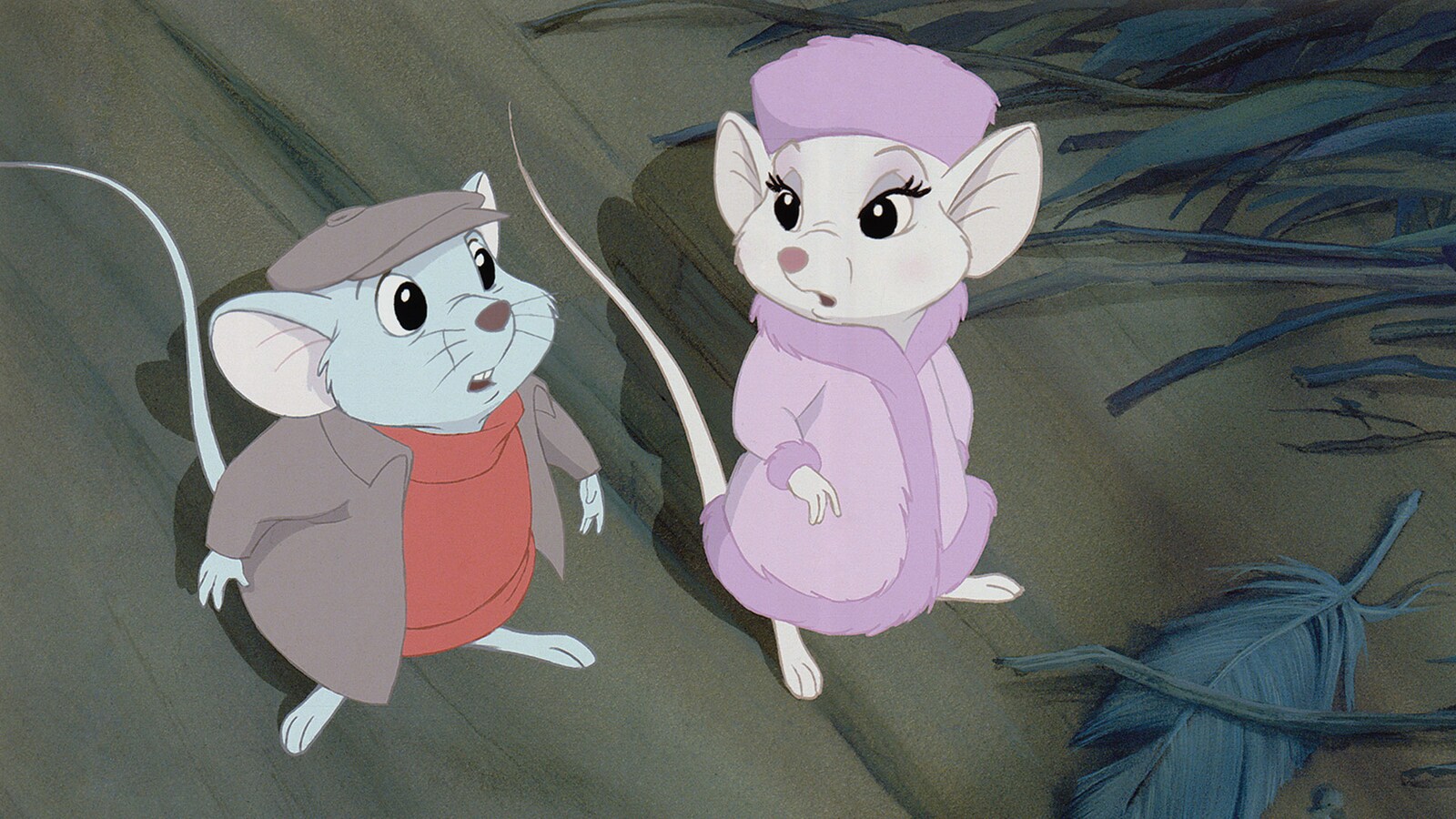 Bernard & Bianca i Australia