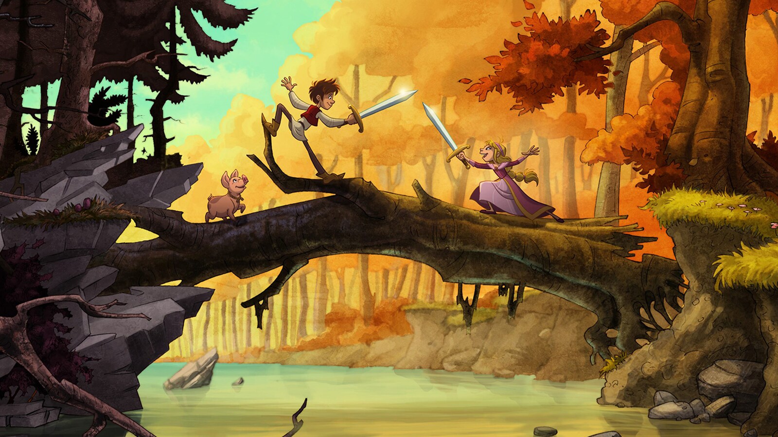 Rohkea ritaripoika, Trenk