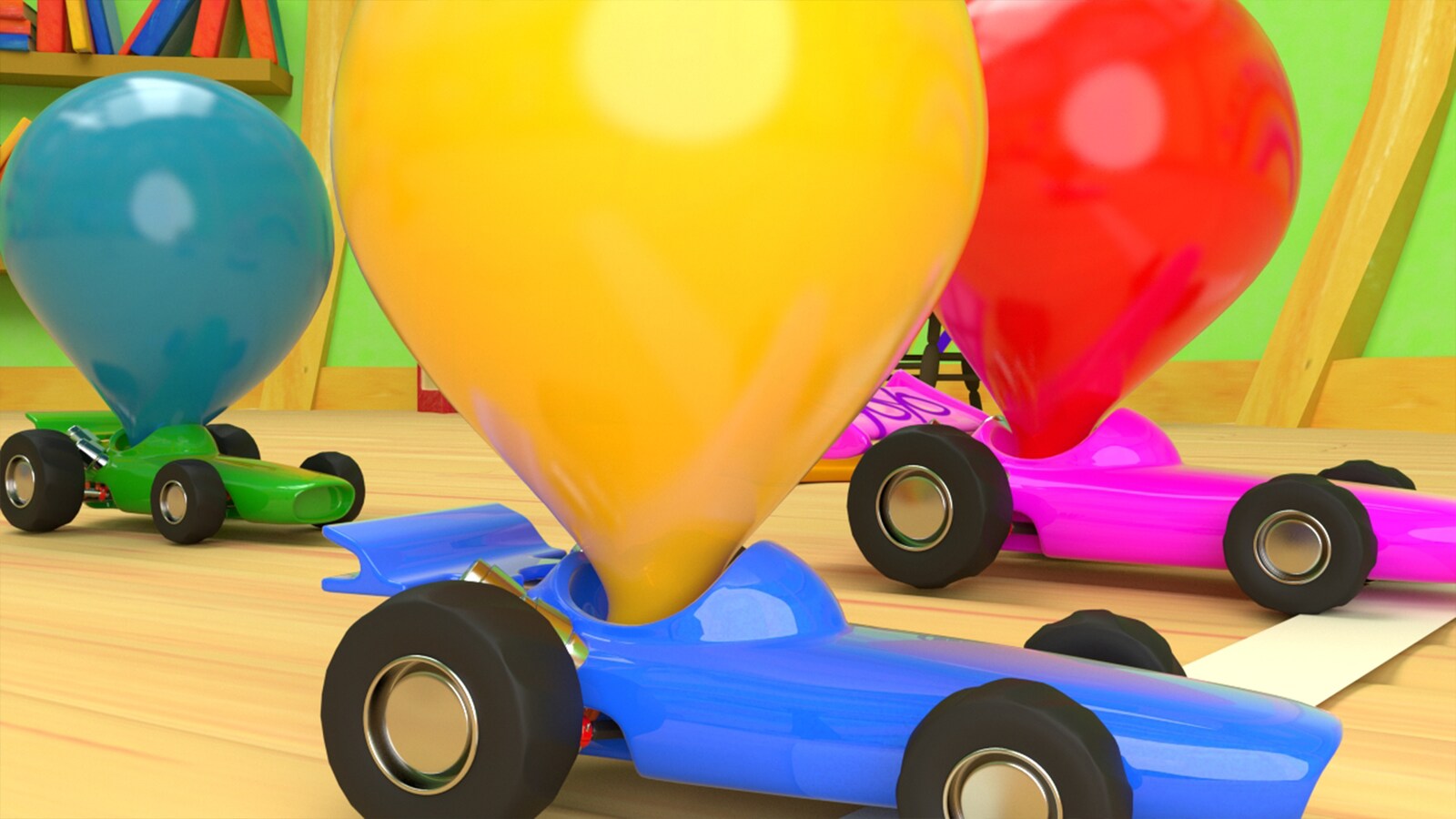 Toy Balloon Car Race and more melodies