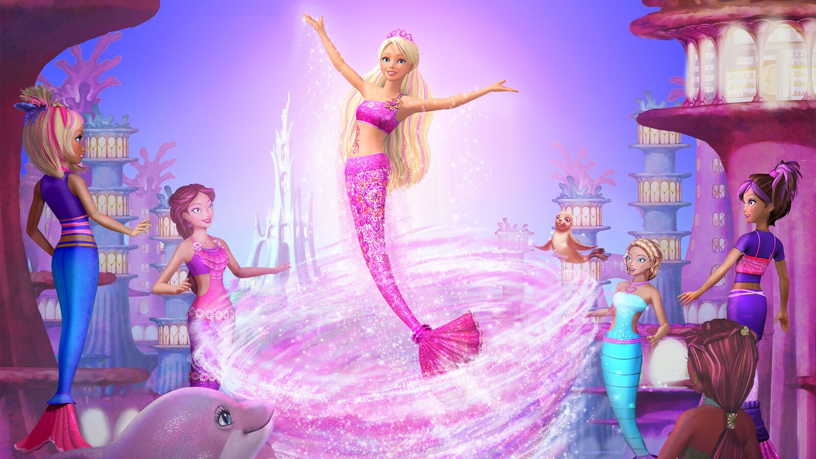 entanglement Recept kløft Se Barbie i et havfrueeventyr online - Viaplay
