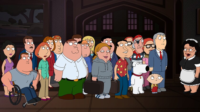 shows like family guy on netflix