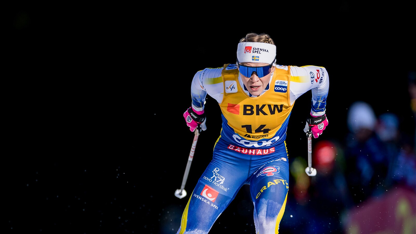 Längd (D/H) Sprint, fristil