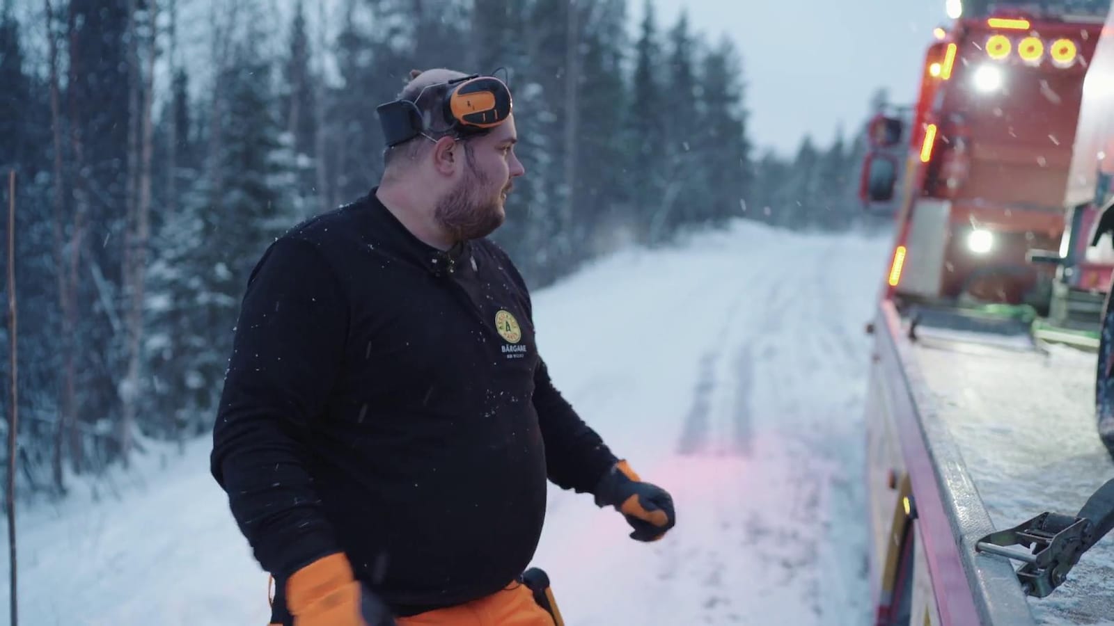 På glattisen