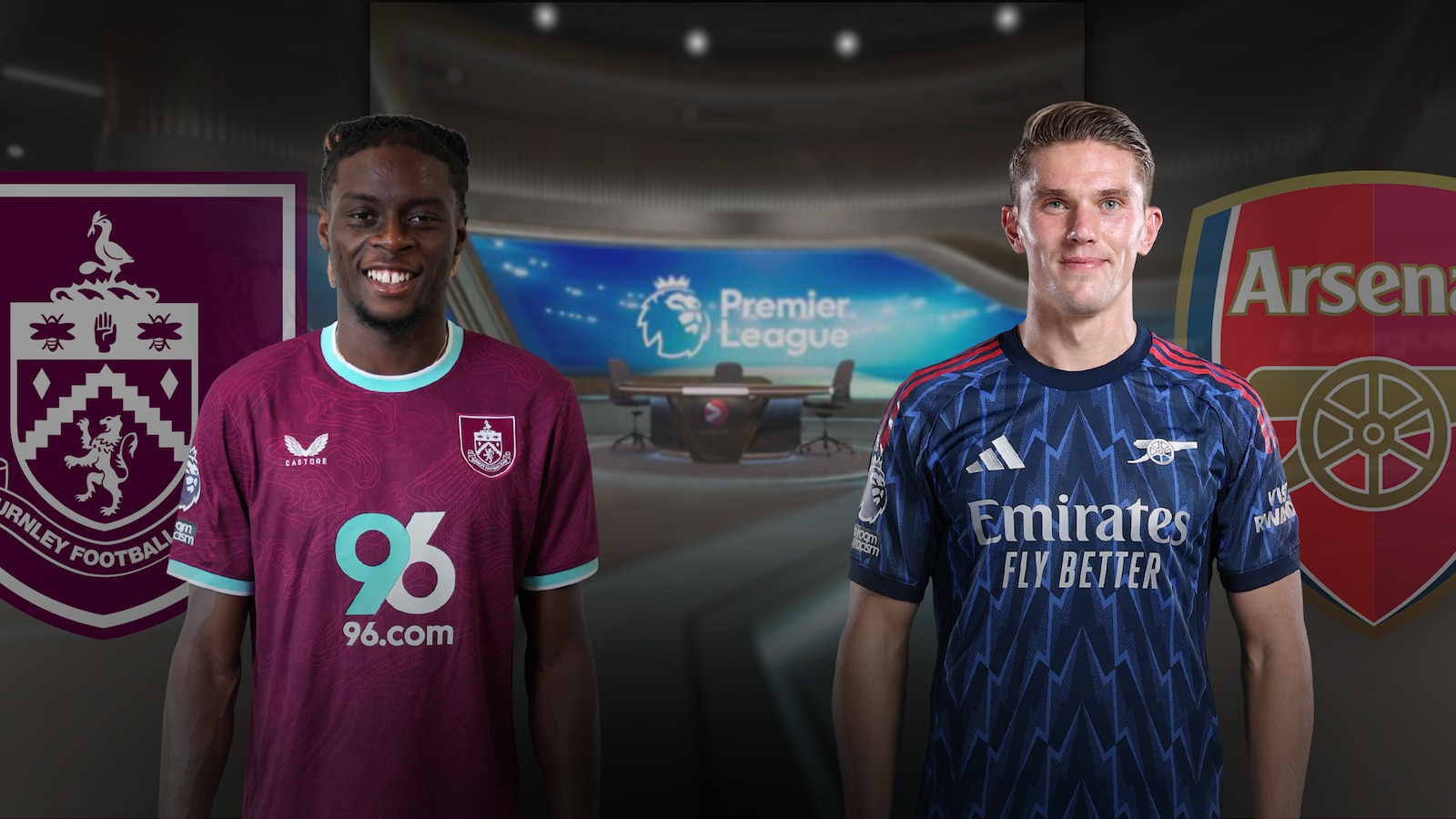 PL-studion: Burnley - Arsenal