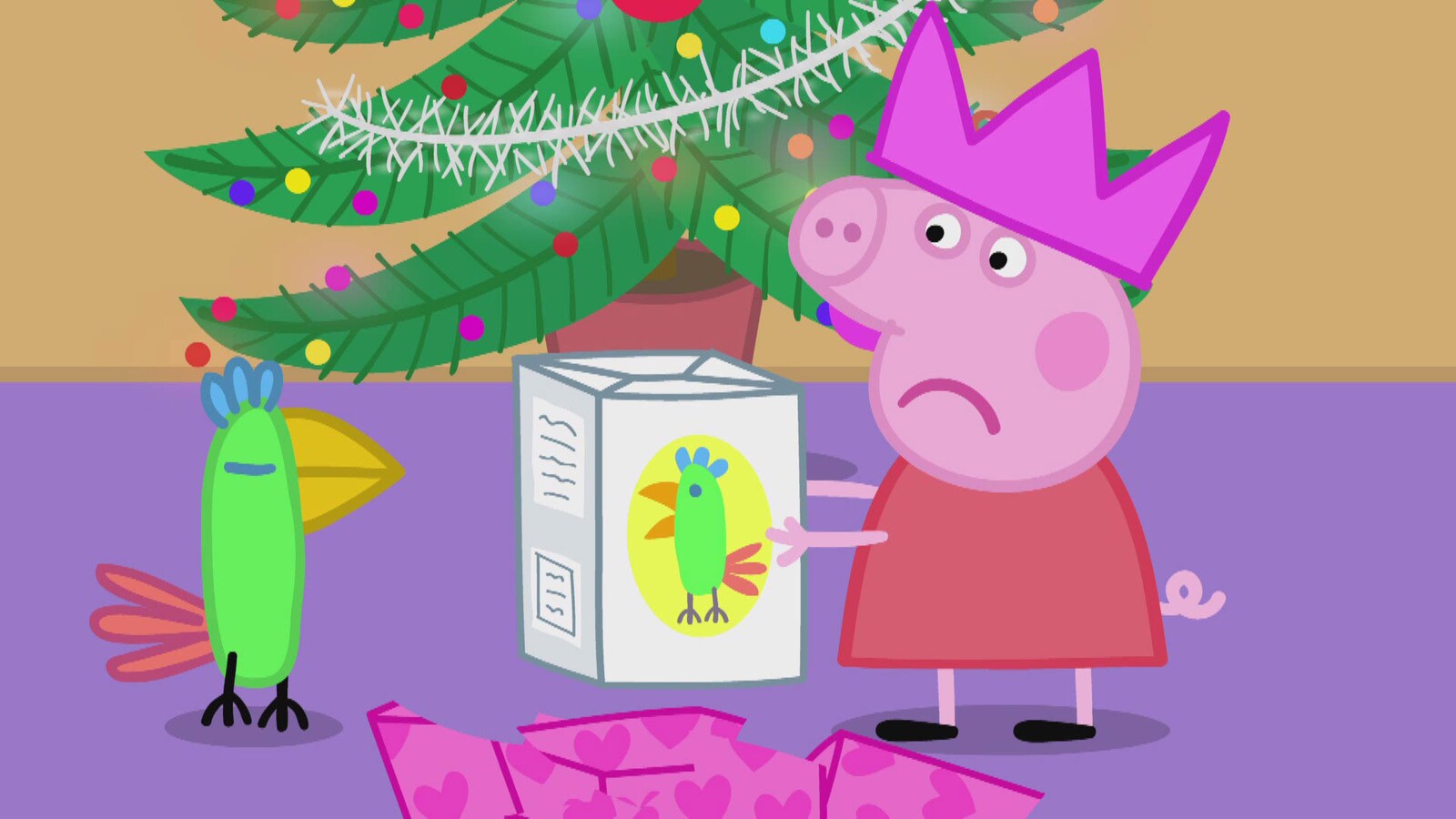 Julemanden kommer på besøg